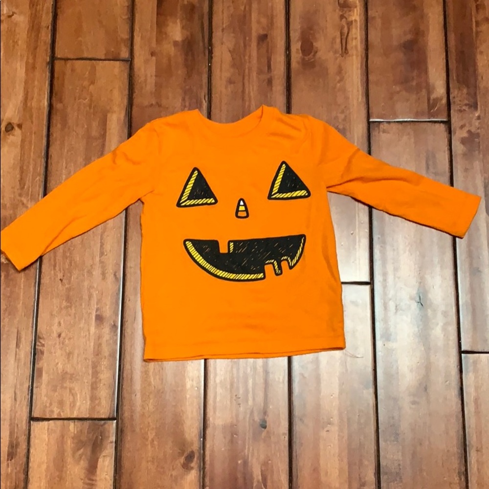 Halloween pumpkin jack-o’-lantern shirt
